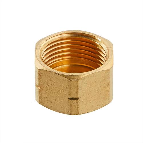 Compression Brass Cap 3/8 in. Comp