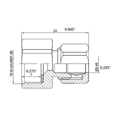 Brass Adapter 3/8 in. Compression PSI-150