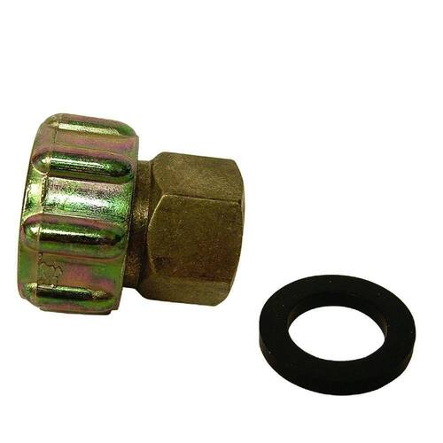 Brass Adapter Fitting 3/4 in. FHT x 1/2 in. FIP