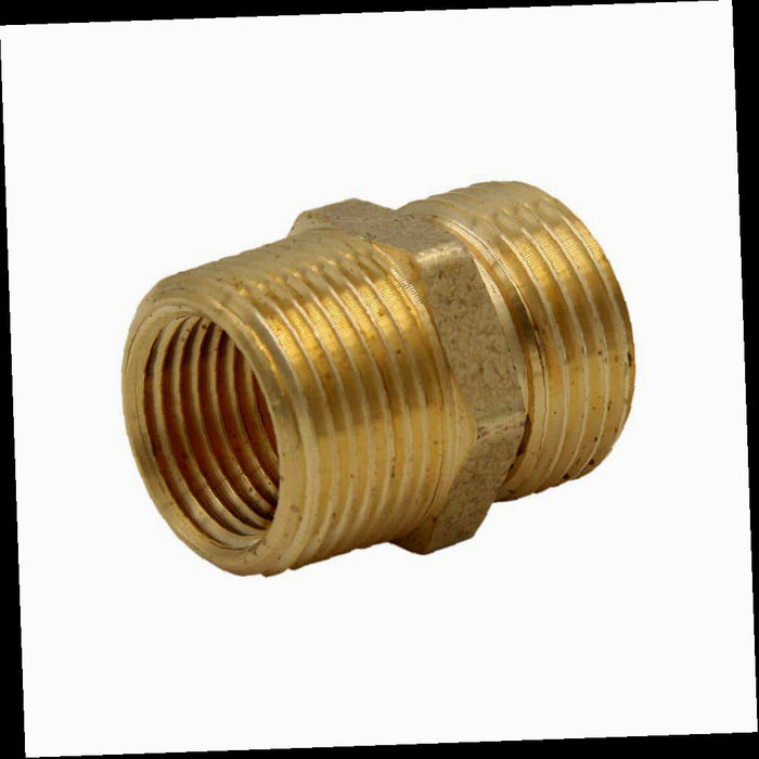 Brass Multi Adapter Fitting 3/4 in. MHT x 3/4 MIP or 1/2 in. FIP