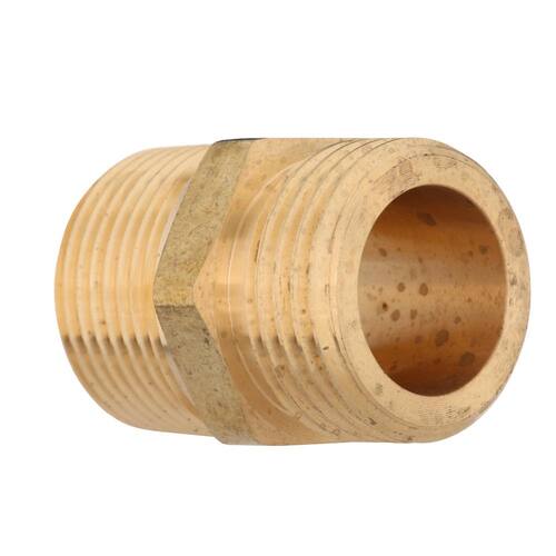 Brass Multi Adapter Fitting 3/4 in. MHT x 3/4 MIP or 1/2 in. FIP