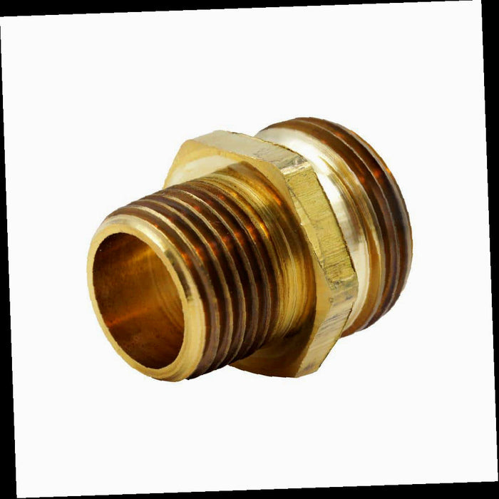 Brass Adapter Fitting 3/4 in. MHT x 1/2 in. MIP