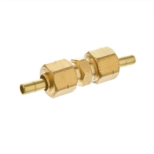 Brass Coupling Fitting 1/4 in. OD Compression