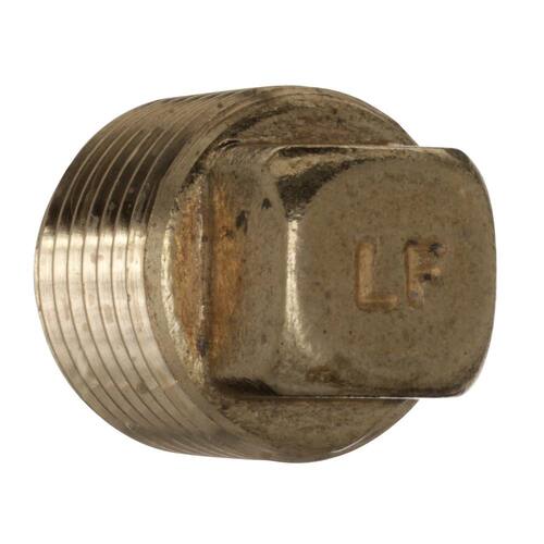 Brass Plug Fitting 1/2 in. MIP