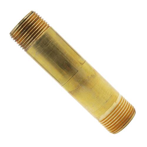 Brass Nipple Fitting 3/4 in. x 4 in. MIP