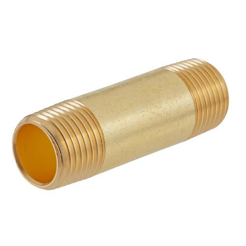 Brass Nipple Fitting 1/2 in. x 2-1/2 in. MIP