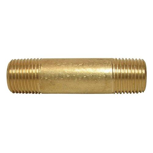 Brass Nipple Fitting 1/2 in. x 2-1/2 in. MIP