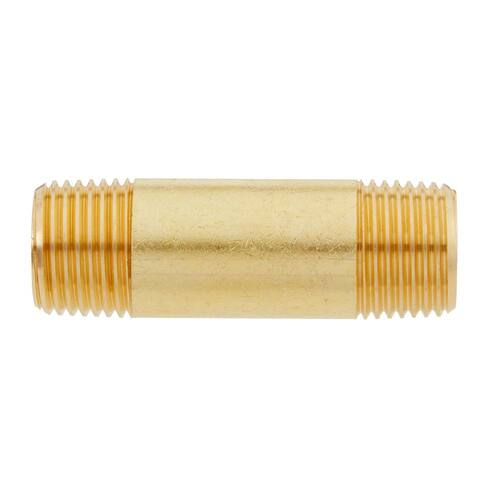 Brass Nipple Fitting 1/2 in. x 2-1/2 in. MIP