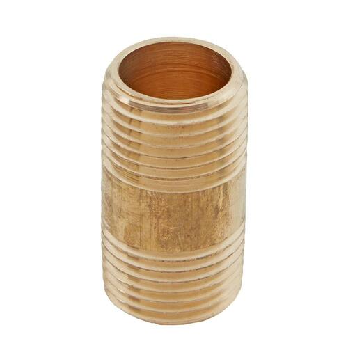 Brass Nipple 1/2 in. Male Threaded PSI-150