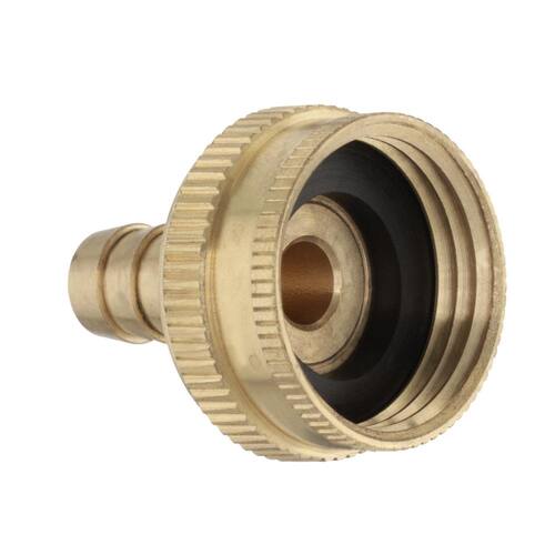 Brass Adapter Fitting 3/4 in. FHT x 1/2 in. Barb