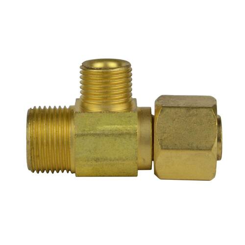 Brass Tee 3/8 in. Threaded PSI-125