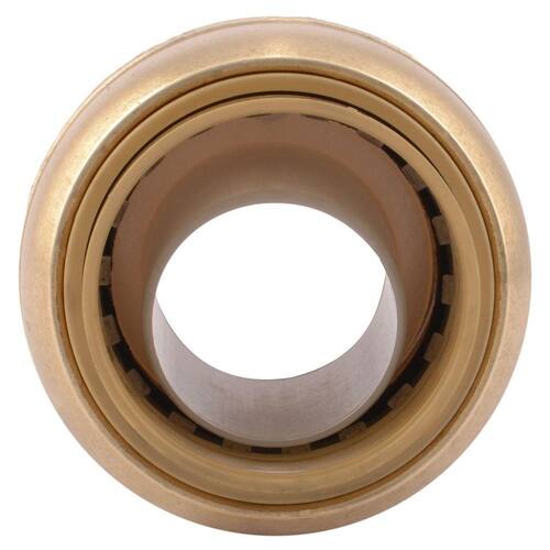 Brass Coupling 1 in. Push Fit PSI-200