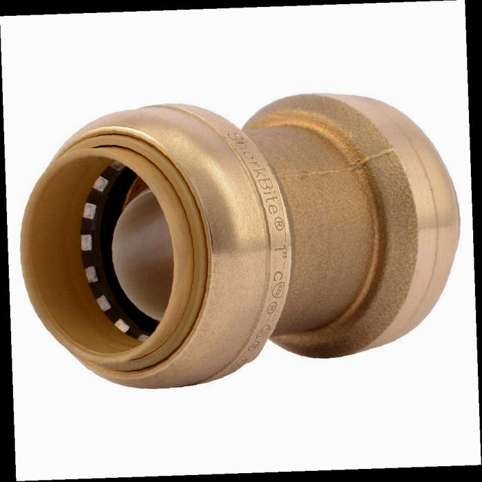 Brass Coupling Fitting 1 in. Push-to-Connect