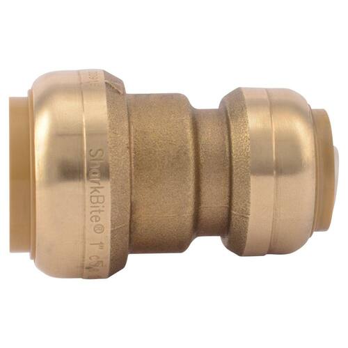 Brass Coupling 1 in. Push Fit PSI-200