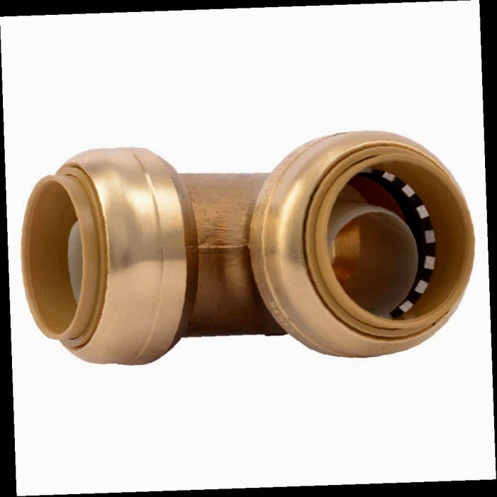 Brass 90-Degree Elbow Fitting 1 in. Push-to-Connect