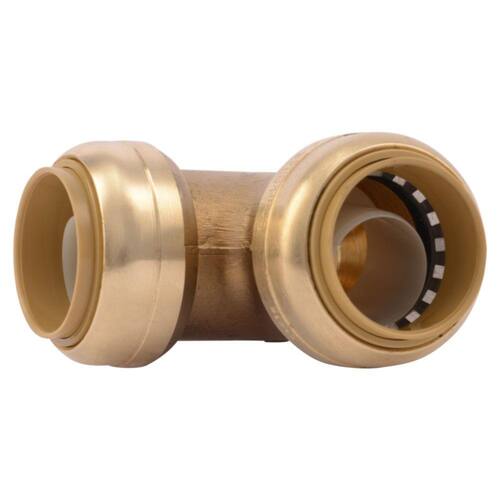 Brass 90-Degree Elbow Fitting 1 in. Push-to-Connect