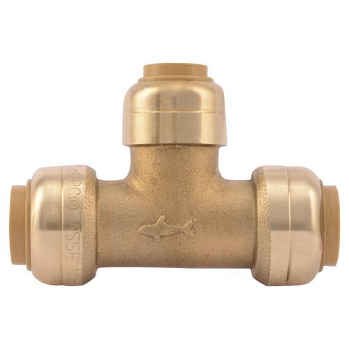 Brass Tee 3/8 in. Push Fit PSI-200