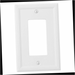 Wall Plate Insulated GFCI Stone Bright White 1-Gang (1-Pack)