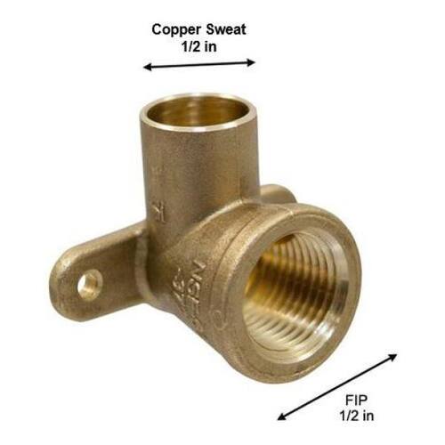 Bronze 90-Degree Elbow 1/2 in. Solder PSI-722