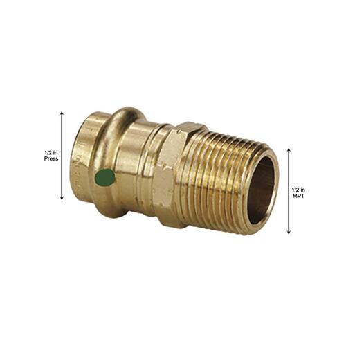 Bronze Adapter 1/2 in. Male Threaded PSI-300