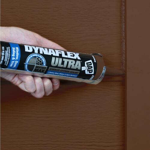 Exterior Sealant, Dynaflex Ultra, Advanced, Brown, Window, Door and Siding, 10.1 oz.