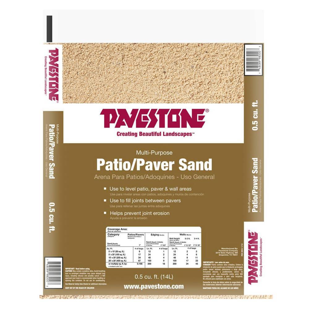 paver sand for succulents Paver Sand 1 sq.ft Brown 48 lb. Same-Day Delivery