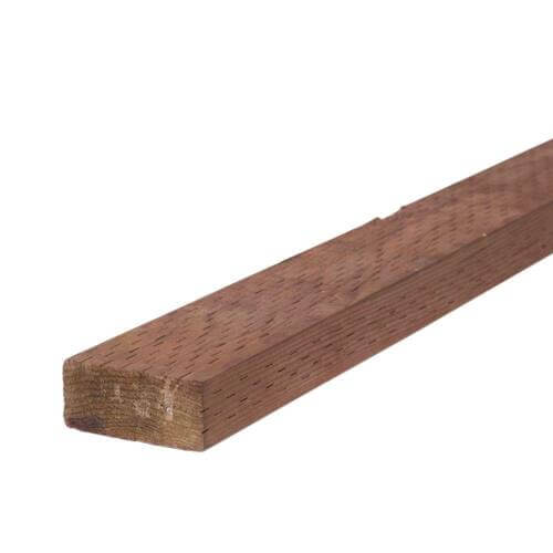 Injection Treated Timber Pressure Treated Lumber 2 in. x 4 in. x 20 ft. Brown Ground Contact