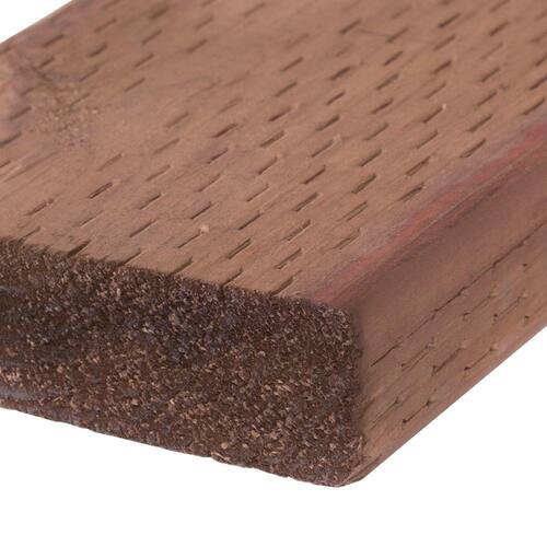 Pressure Treated Lumber  2 in. x 6 in. x 16 ft.  Brown Stain, GC, WW