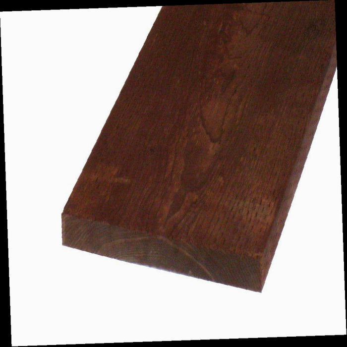 Pressure Treated Lumber   Brown Stain, Ground Contact, WW, Actual: 1.5 in. x 11.25 in. x 96 in., 2 in. x 12 in. x 8 ft.