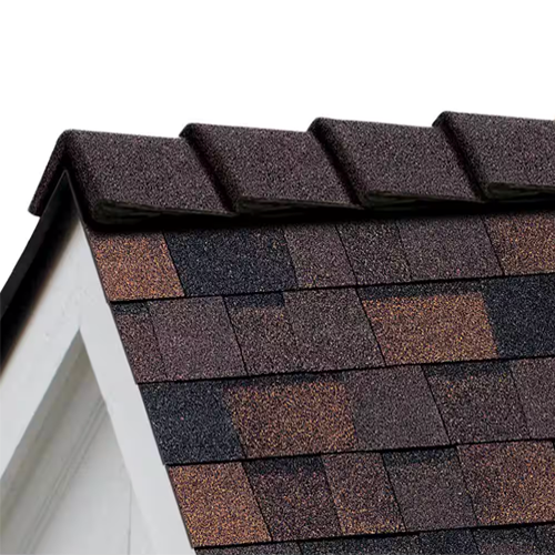 Brownwood Hip and Ridge Roofing Shingles 8 in.x 20 ft. DecoRidge