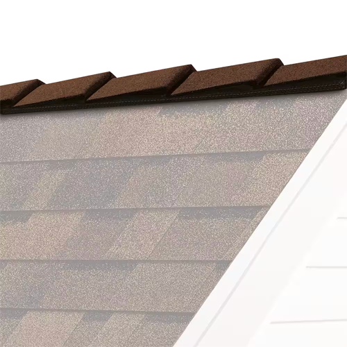 Brownwood Hip and Ridge Roofing Shingles 8 in.x 20 ft. DecoRidge 3