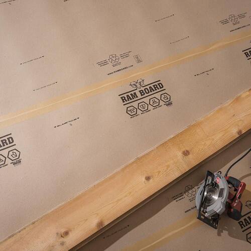 Temporary Floor Protection Board Heavy Duty 38 in. W x 50 ft. L