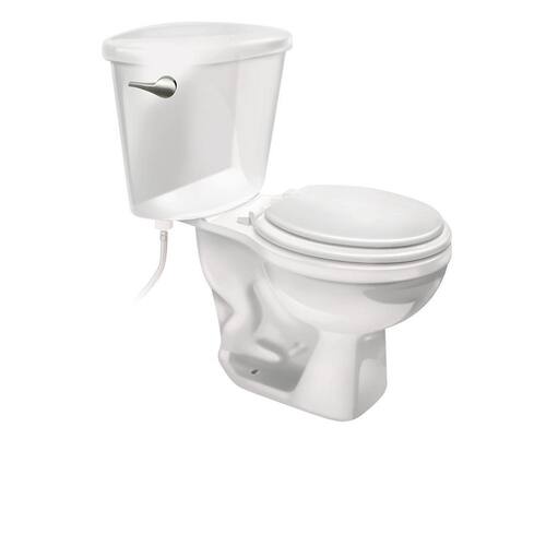 Toilet Tank Lever Universal in Brushed Nickel Perfect Fit. 2