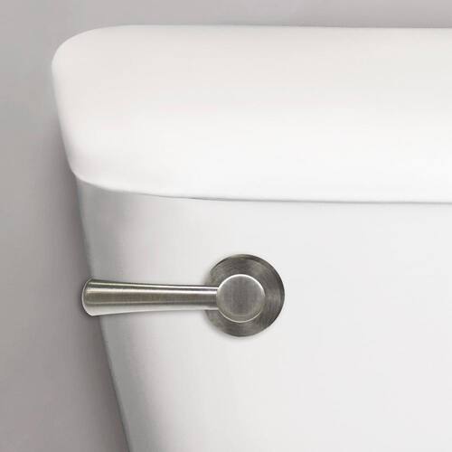 Toilet Flush Handle Simple Style in Brushed Nickel StrongARM Universal