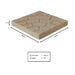 Step Stone Paver 16 in. x 16 in. x 1.75 in. Buff Concrete Pavestone 4