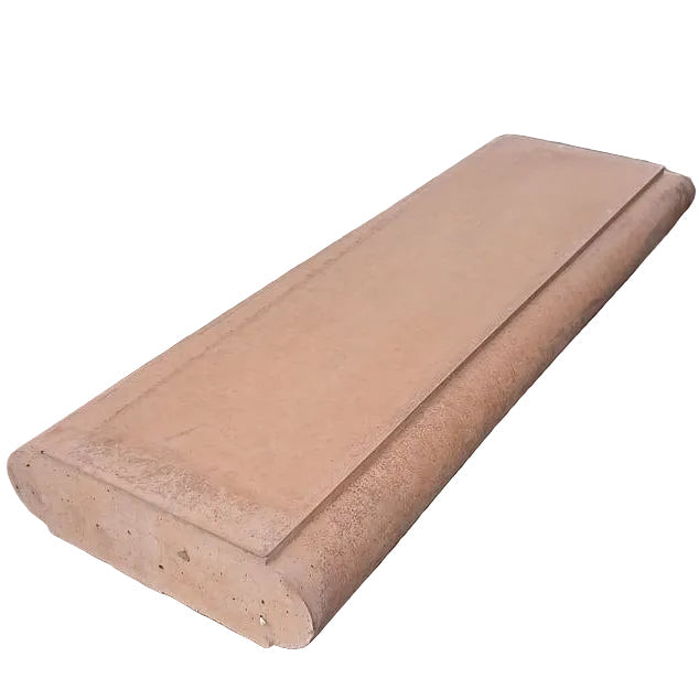 Stair End Straight 8 in x 24 in Brown