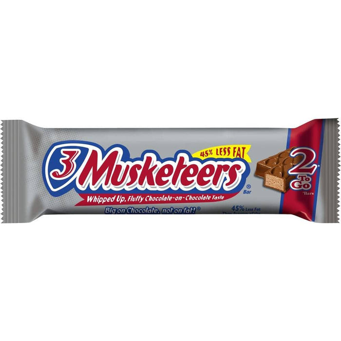 3 Musketeers King Size Chocolate candy Bar