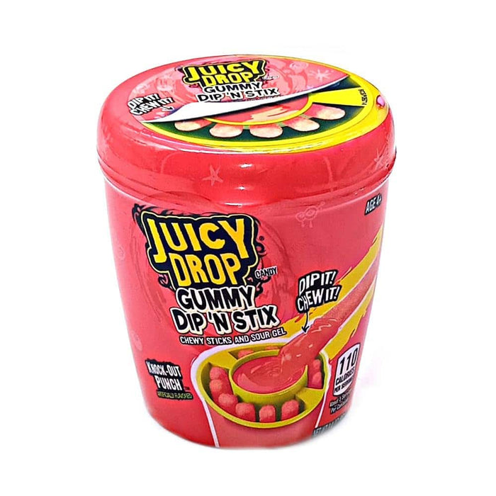 TOPPS Candy, 3.4 oz. Fruit Flavors, Dip N Stik