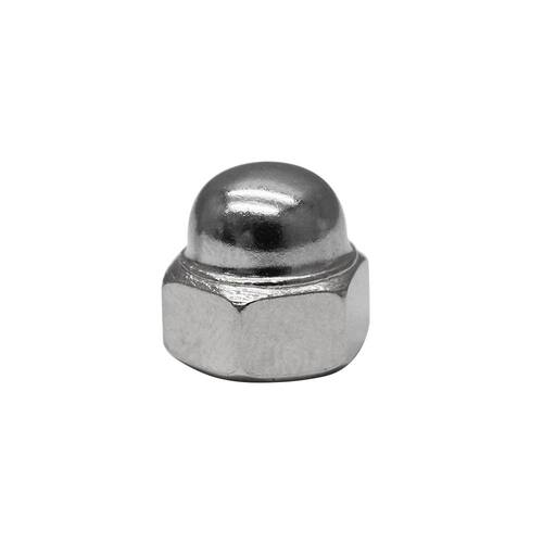 Cap Nut 5/16 in.-18 Nickel Plated 25-Pack