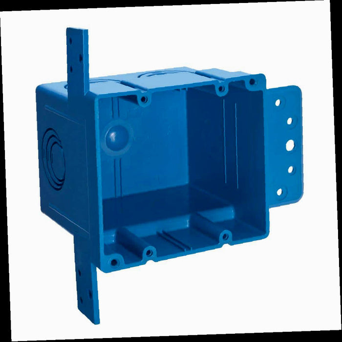 Electrical Box PVC New Work 2-Gang 38 cu. in. ENT