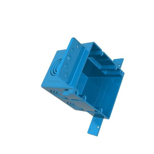 Electrical Box PVC New Work 2-Gang 38 cu. in. ENT