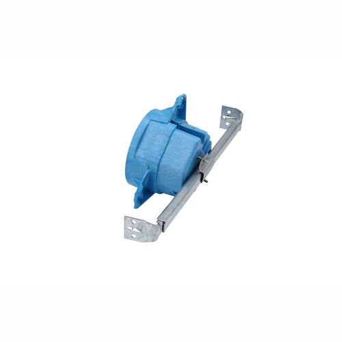 Electrical Ceiling Box 4 in. Hard Shell PVC New Work with Adjustable Hanger Bar, Ground Lug 24.5 cu. in.