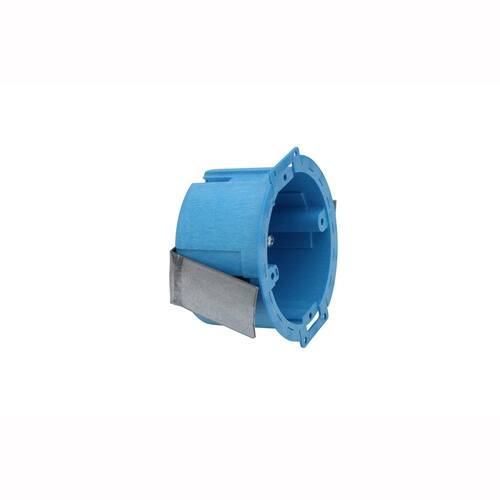 Round Electrical Box 3.5 in. Hard Shell PVC 14 cu. in.