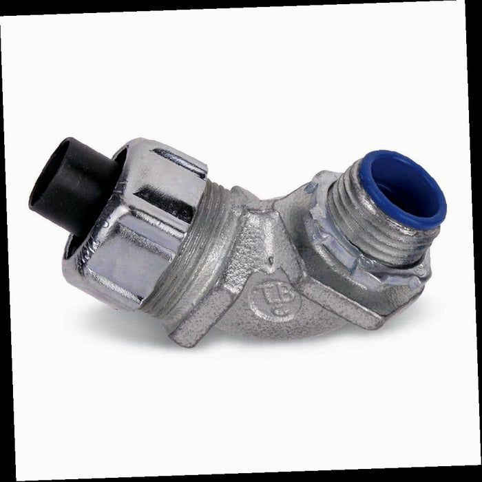 Liquid Tight Connector 1/2 in. 2-Piece 90°