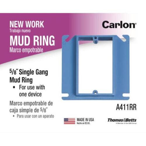 ENT Box Cover 1-Gang 5/8 in. PVC