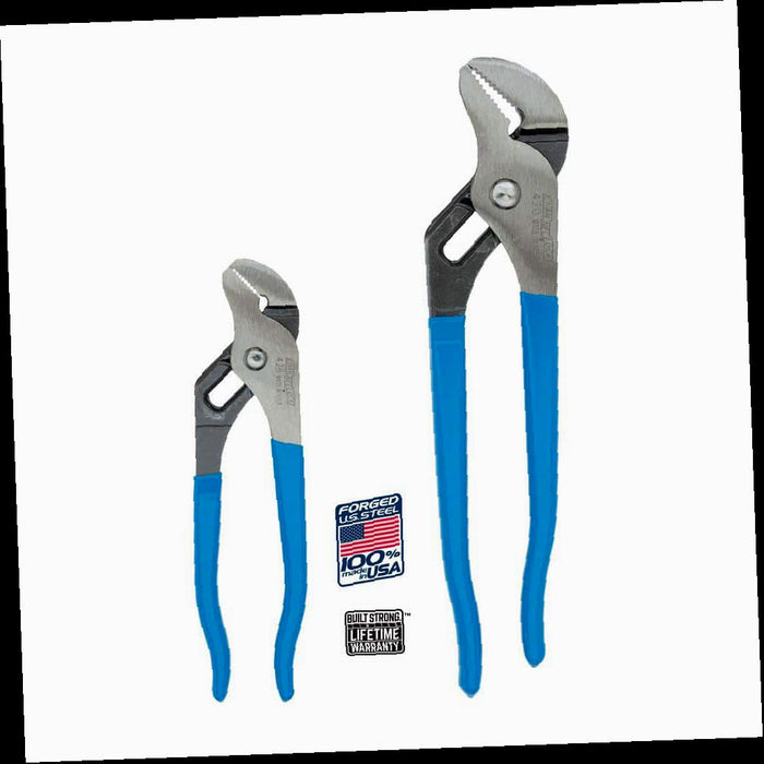 Pliers Set, 9.5 in. and 6.5 in., Tongue and Groove