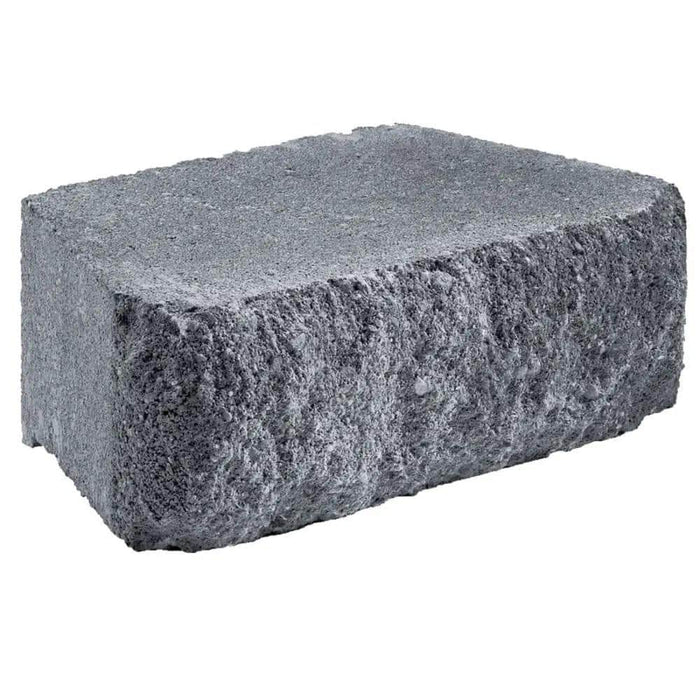 Retaining Wall Block 3.5 in. x 8 in. x 12 in. Charcoal Concrete 1