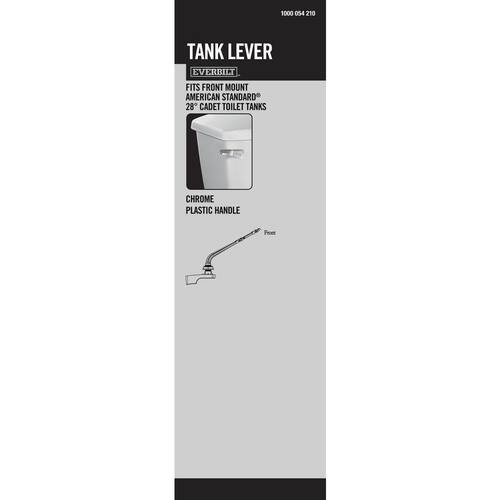 Toilet Tank Lever 28-Degree in Chrome American Standard 6