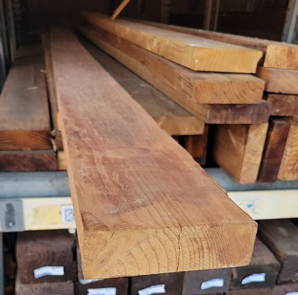 Redwood Lumber  2 in. x 8 in. x 16 ft. Construction Heart RO