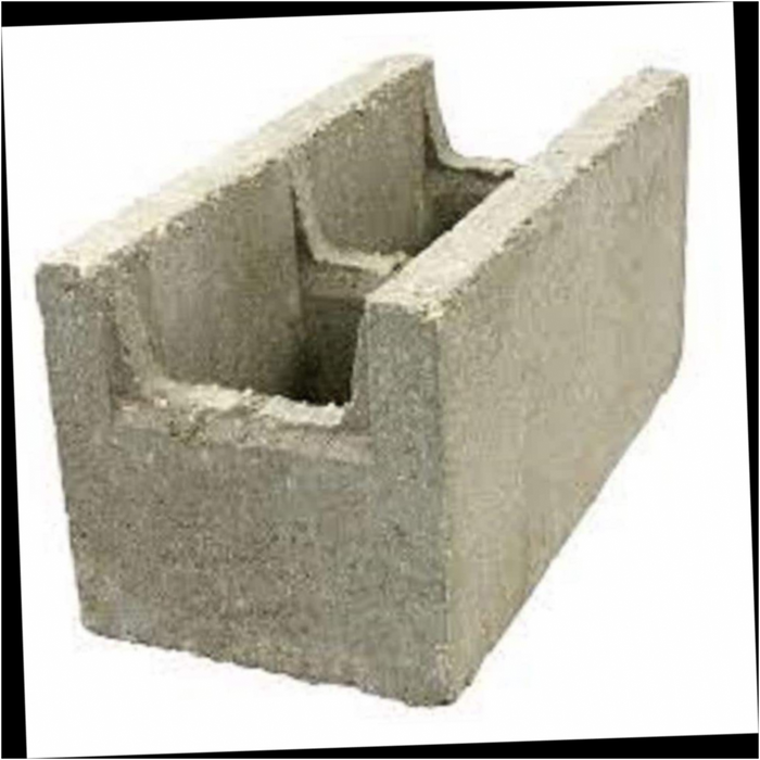 Concrete Block Normal Weight K.O. Bond Beam 16 in. x 8 in. x 8 in.